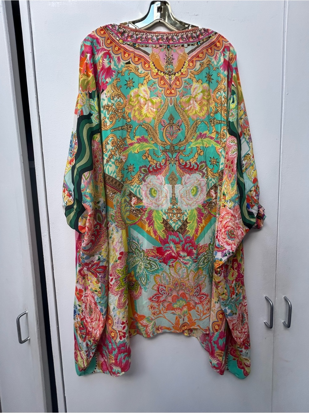 Camilla Multicolor Floral Paisley V-Neck Tunic - Picture 7 of 7